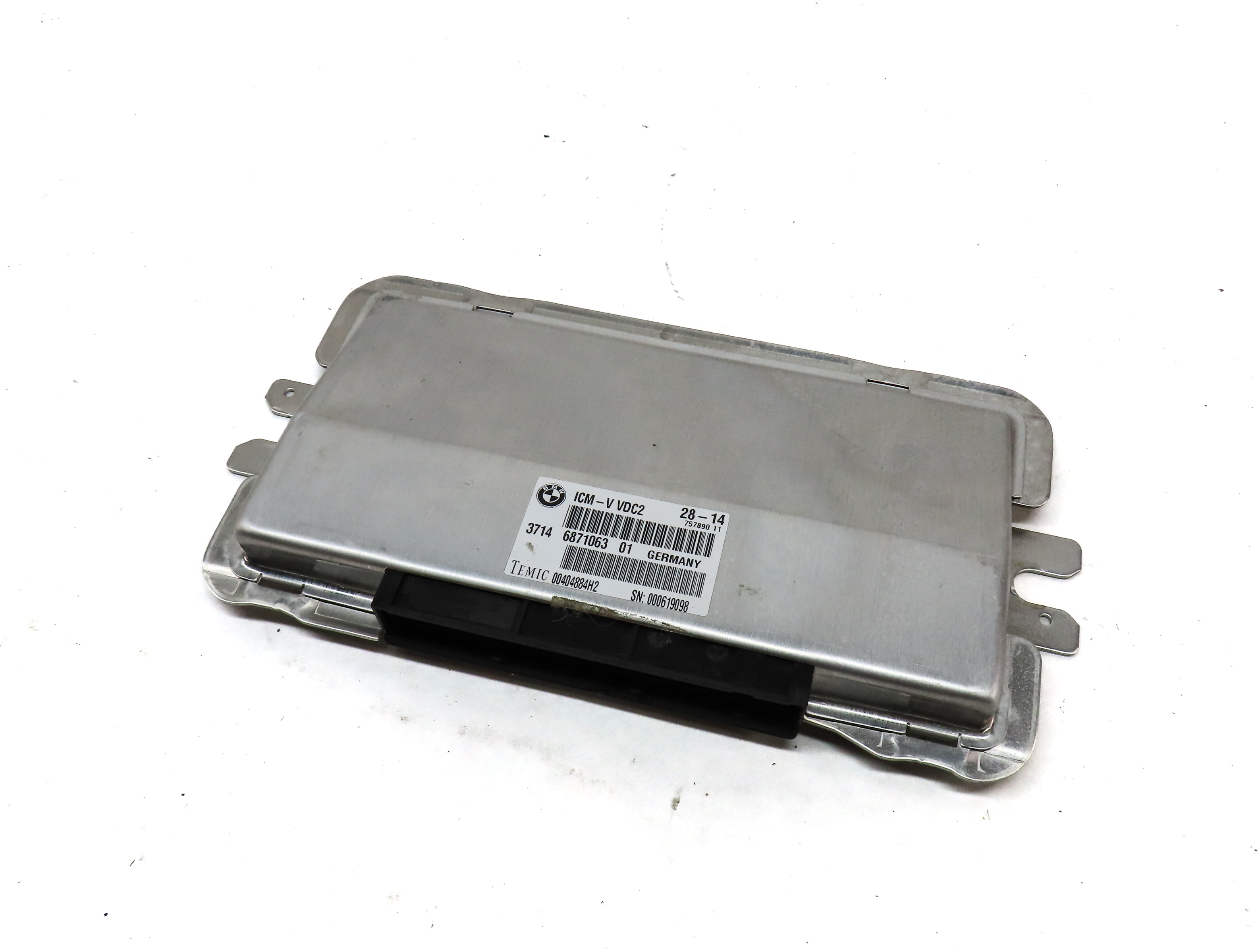 2010-2015 BMW 528i 535i 550i 740i 750i (F01 F10) VDC SUSPENSION CONTROL MODULE — exact item pictured